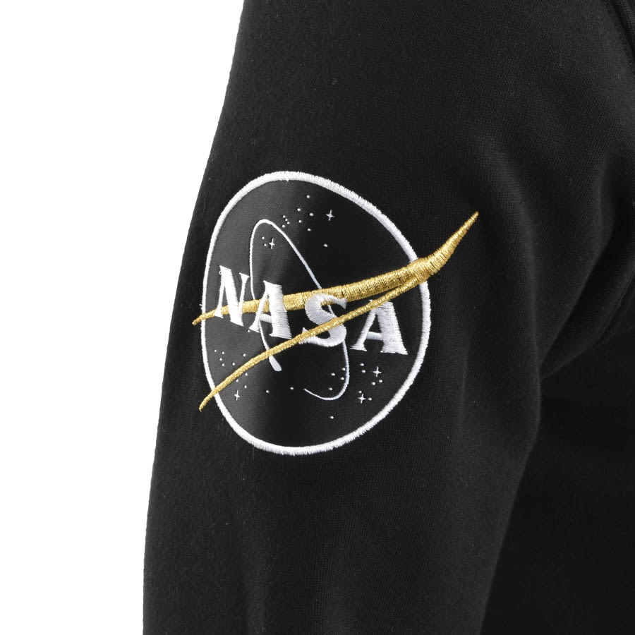 Alternative Image for ProductAlpha Industries Lunar Plaque Sweatshirt Black3